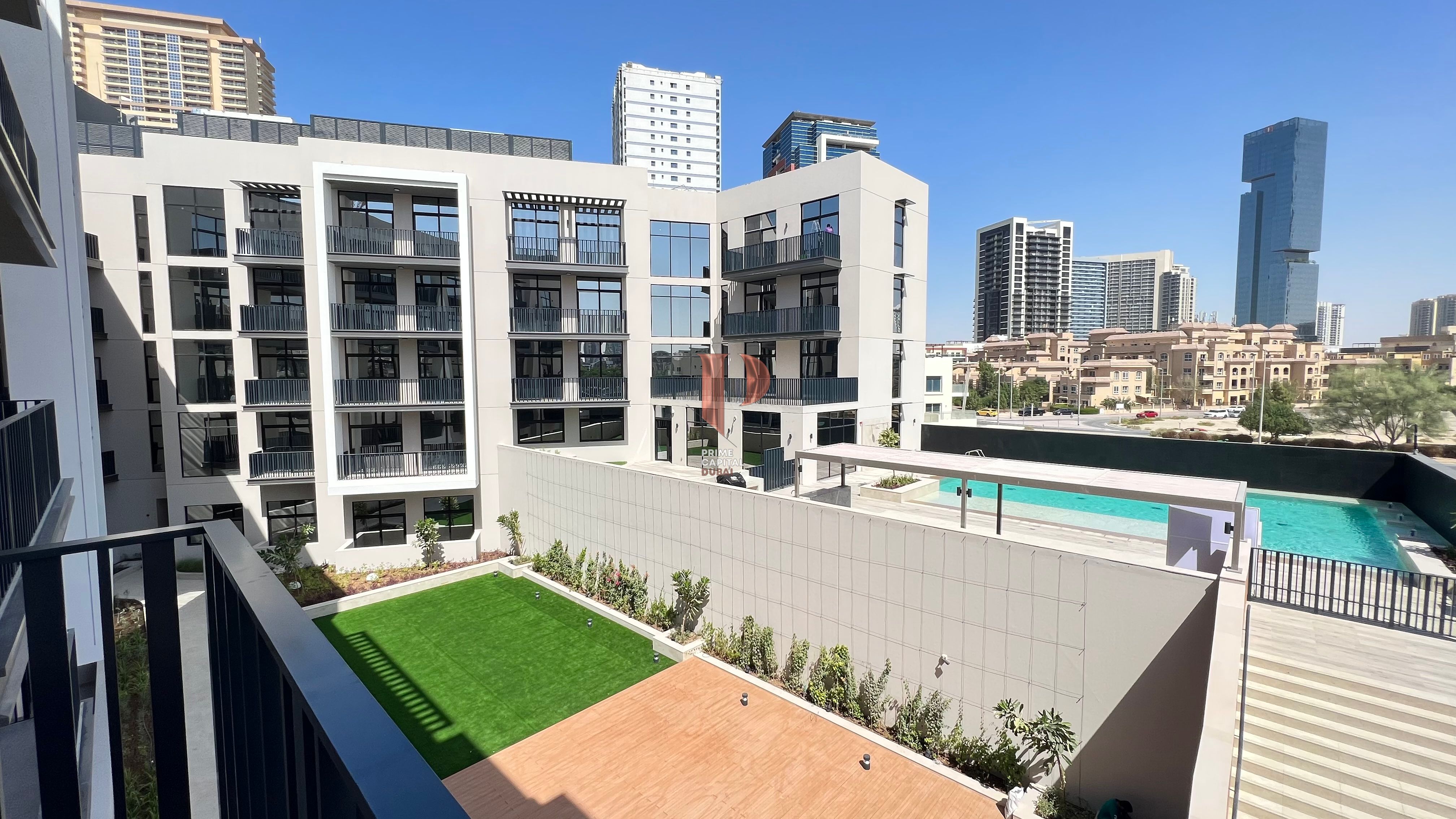 Modern Studio | Pool View | Premium Finishes