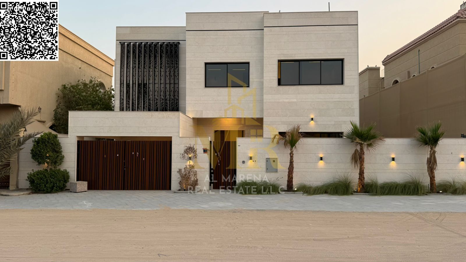 For Sale – Luxury Villa in Al Rawdha 1 – Ajman | 5 Master Bedrooms | Majlis & Living Hall | Modern Kitchen | Pool & Yard | AED 2,150,000 Including Uti