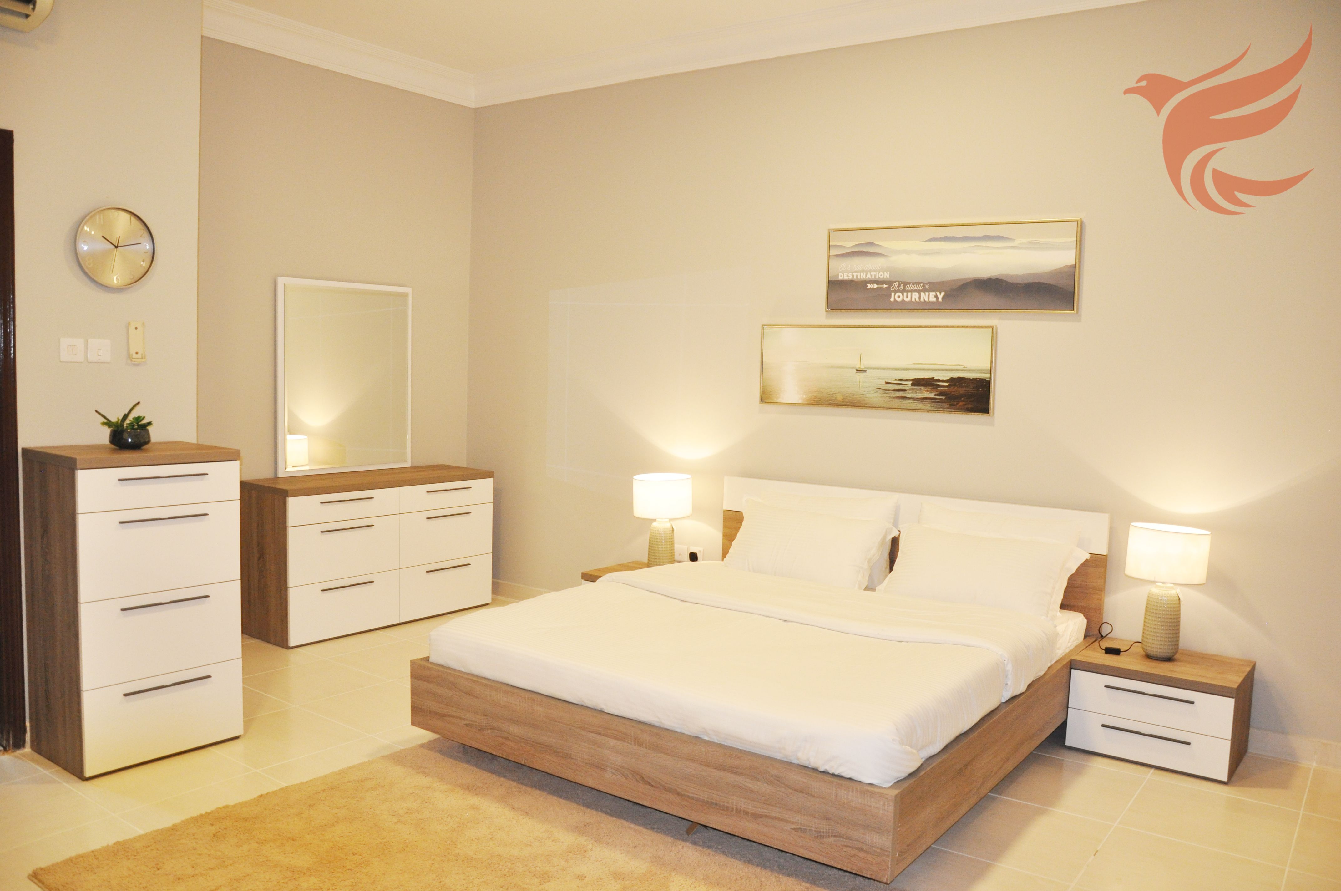 FULLY FURNISHED | SPACIOUS 2 BR | COVERED PARKING