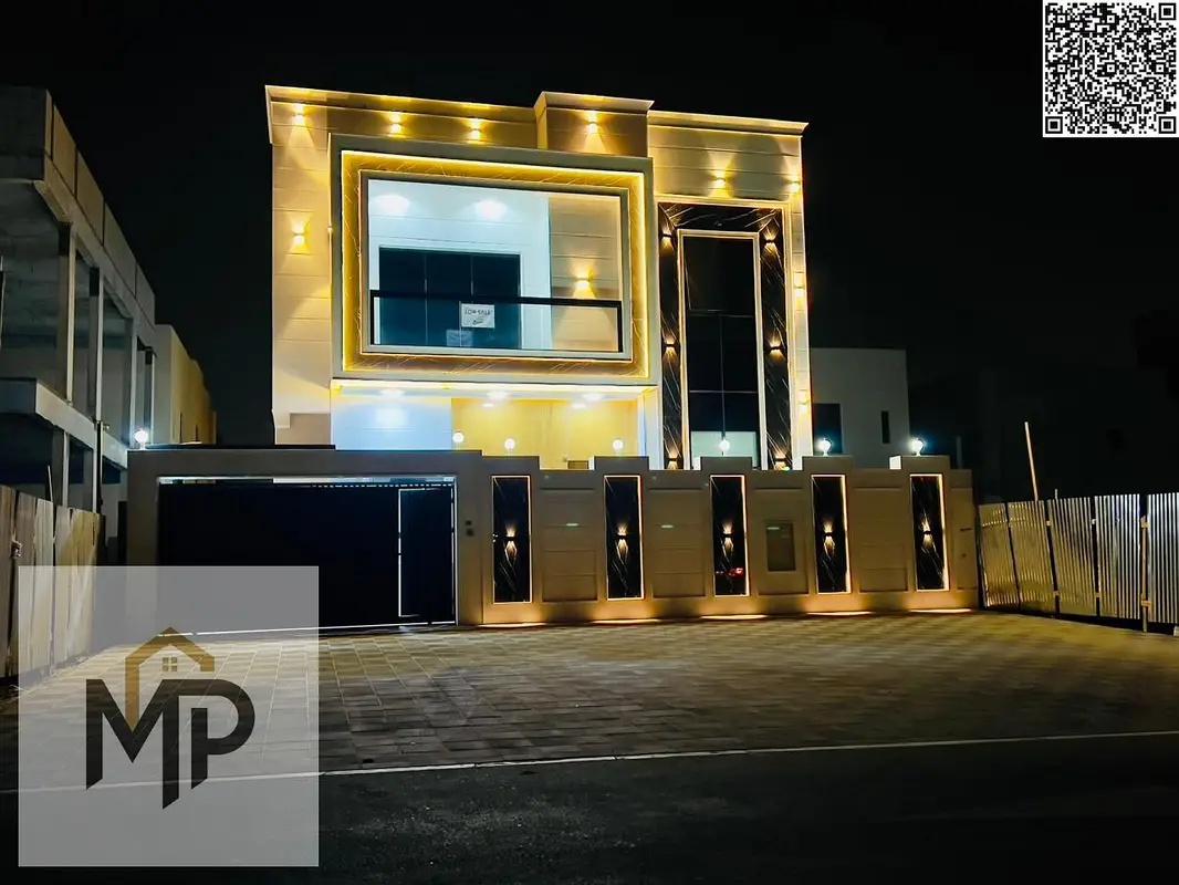 "A luxurious modern villa with high-end finishes, registration fees included, located very close to all services. An exceptional ownership opportunity