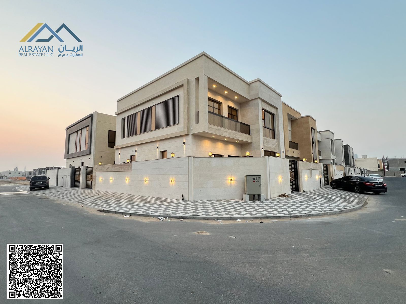 Luxury corner villa, price includes registration fees and street-facing charges – a great opportunity!