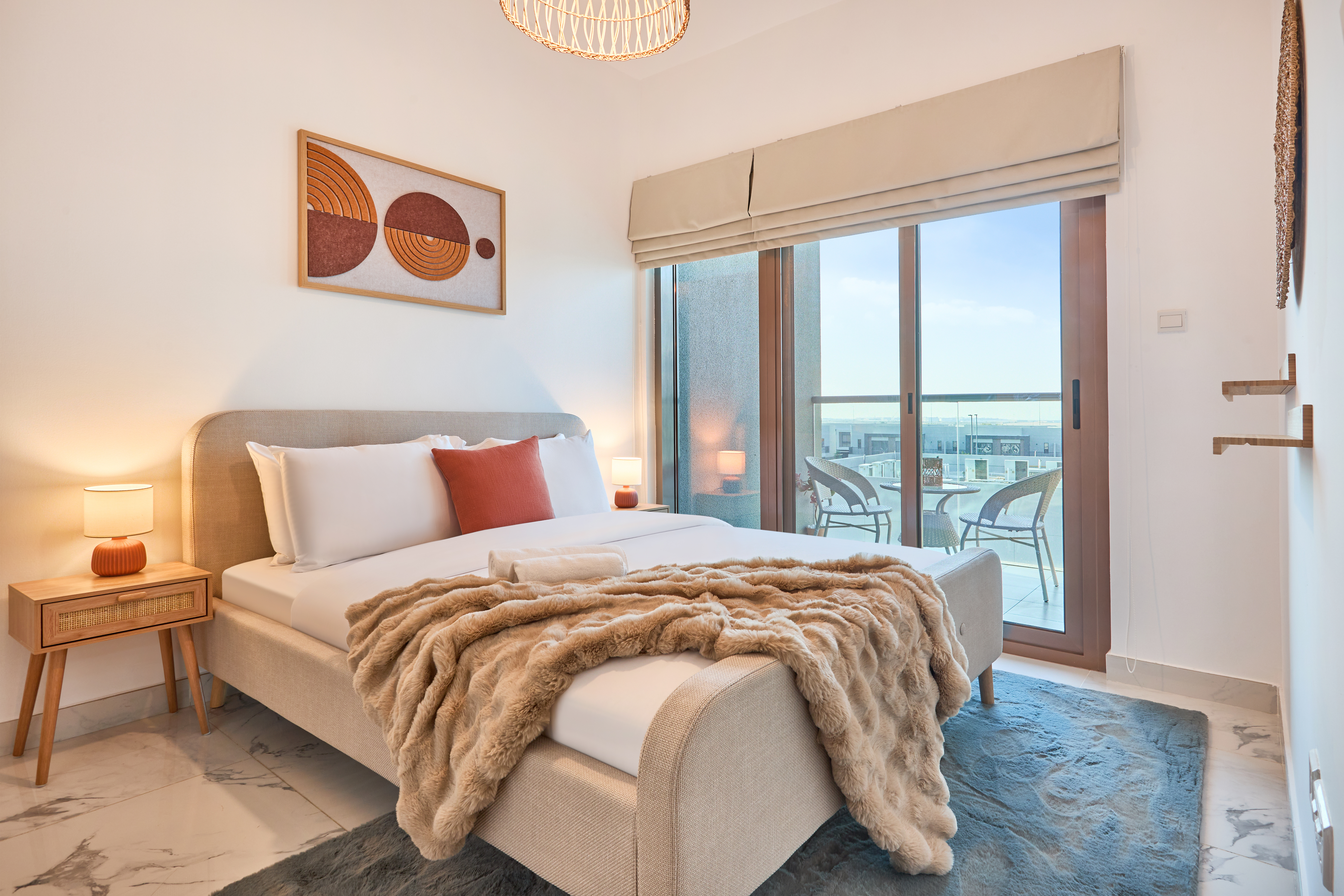 Modern & Spacious 2BR Stay in Dubai South