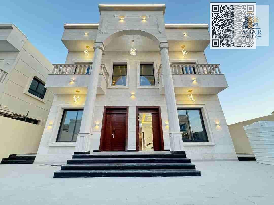 Your golden opportunity to own your dream villa, a miniature palace, in one of the most prestigious areas of Ajman, Al Zahia, close to all services.