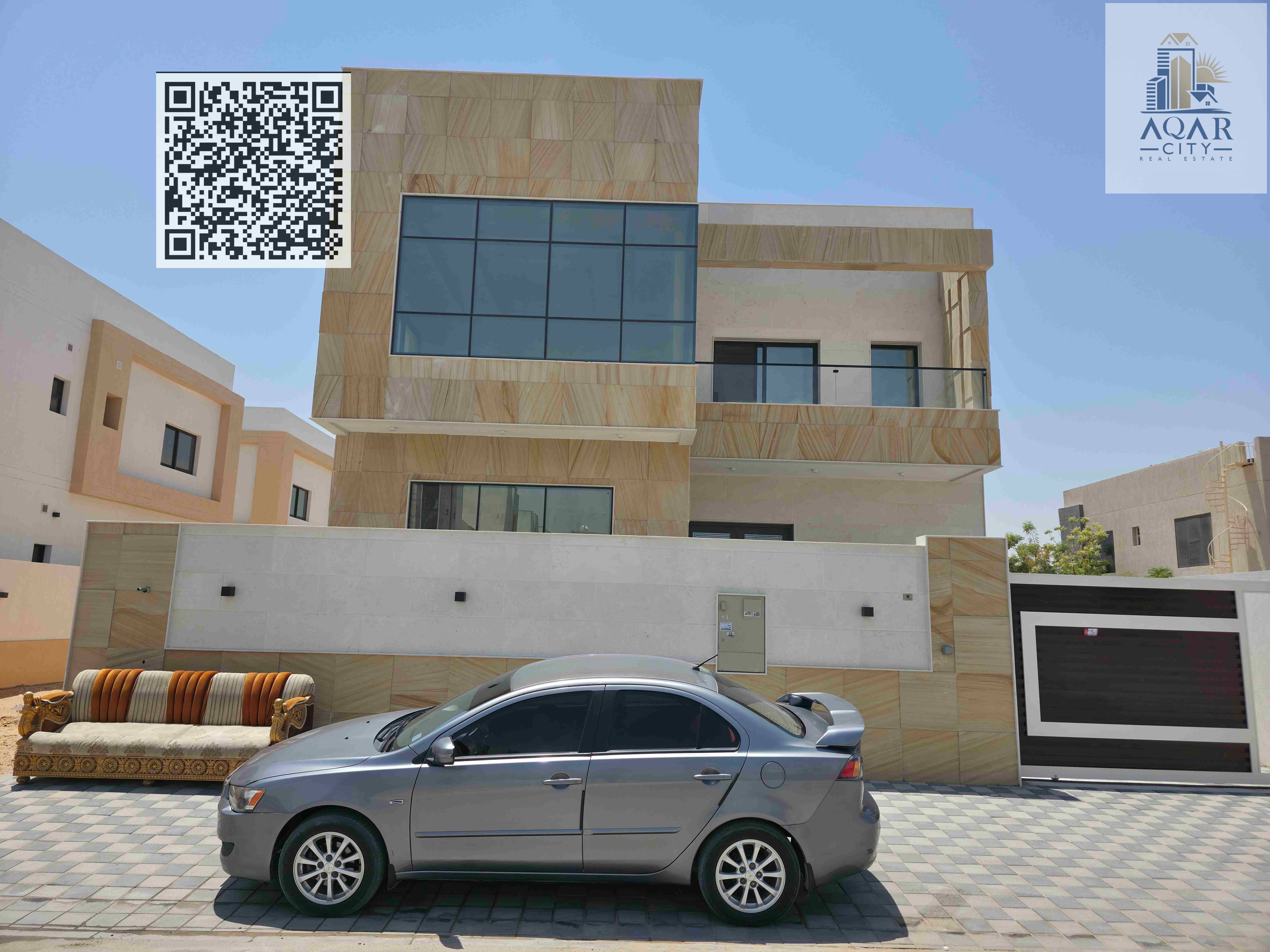 Own a lifetime home in the heart of Ajman - Freehold for all nationalities - 5-bedroom master villa with special finishes