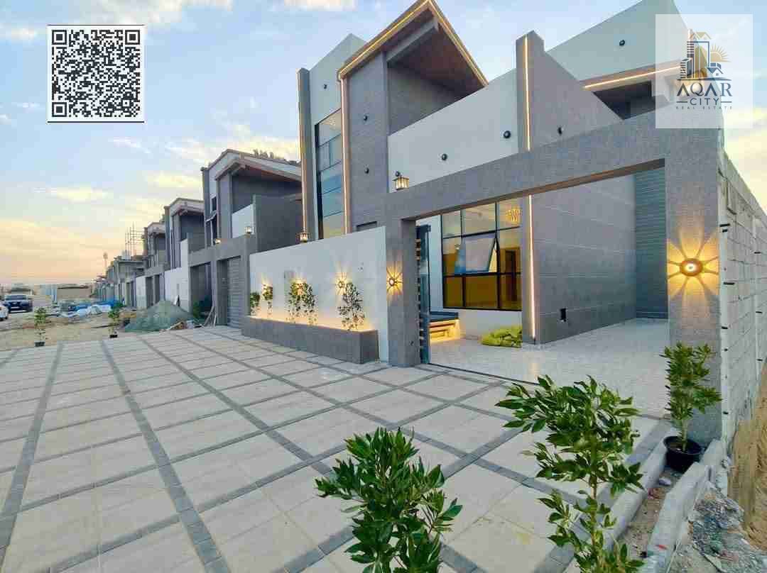 Own a luxurious villa with super deluxe finishing in Al Yasmeen - Ajman, next to Al Hamidiya Park, at a price including registration and ownership and without a down payment - freehold for life