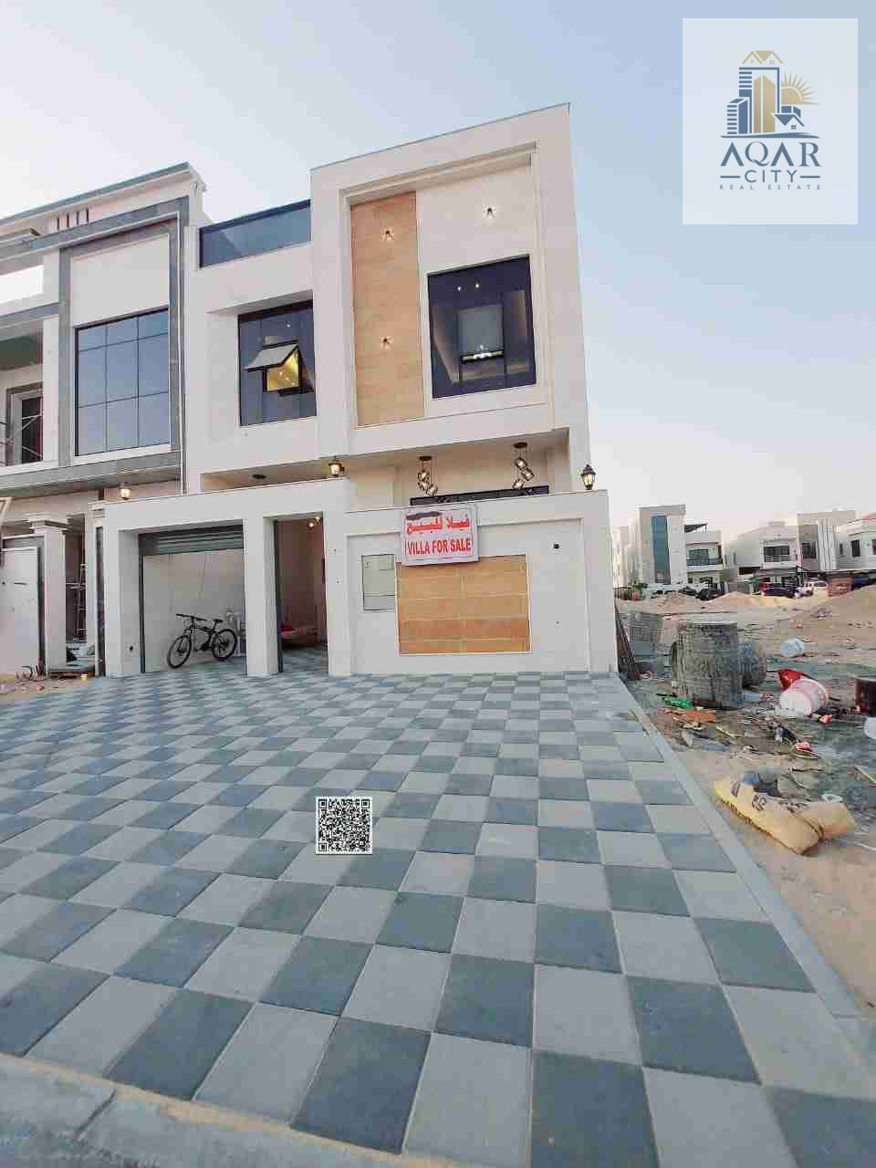 Without a down payment and at a price that includes fees, own a villa in Ajman. The first resident, freehold, super deluxe finishing.