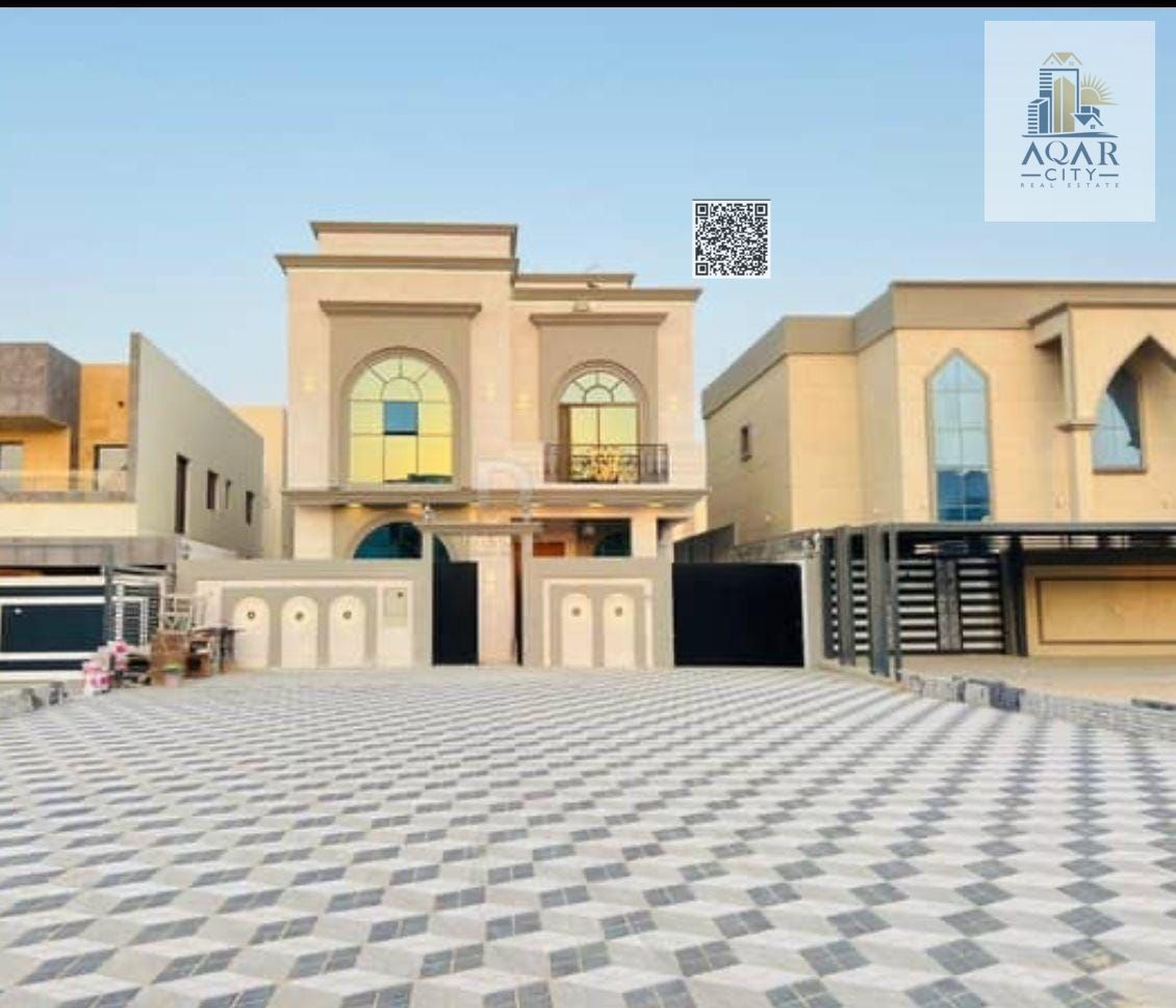 A villa with a private finish for sale in Al Helio 2 - freehold for all nationalities, close to all services, with a 25-meter setback