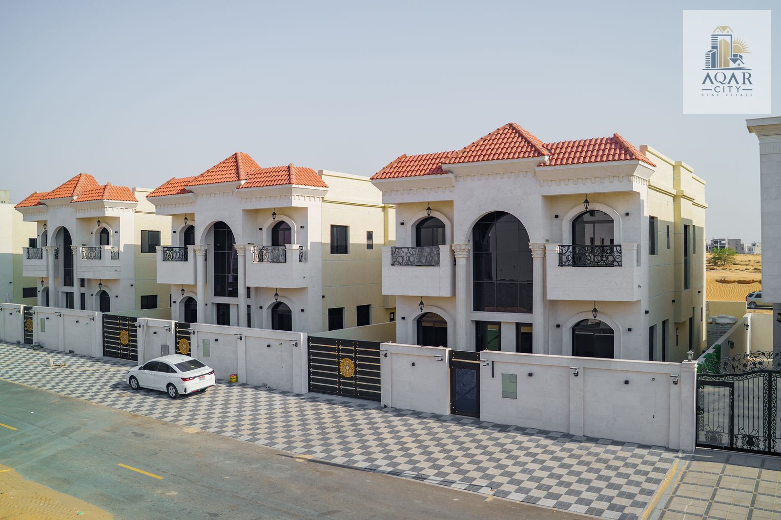 The villa is located in a fully residential area. The finest hotel finishes and the best materials available in the market - Very spacious interio