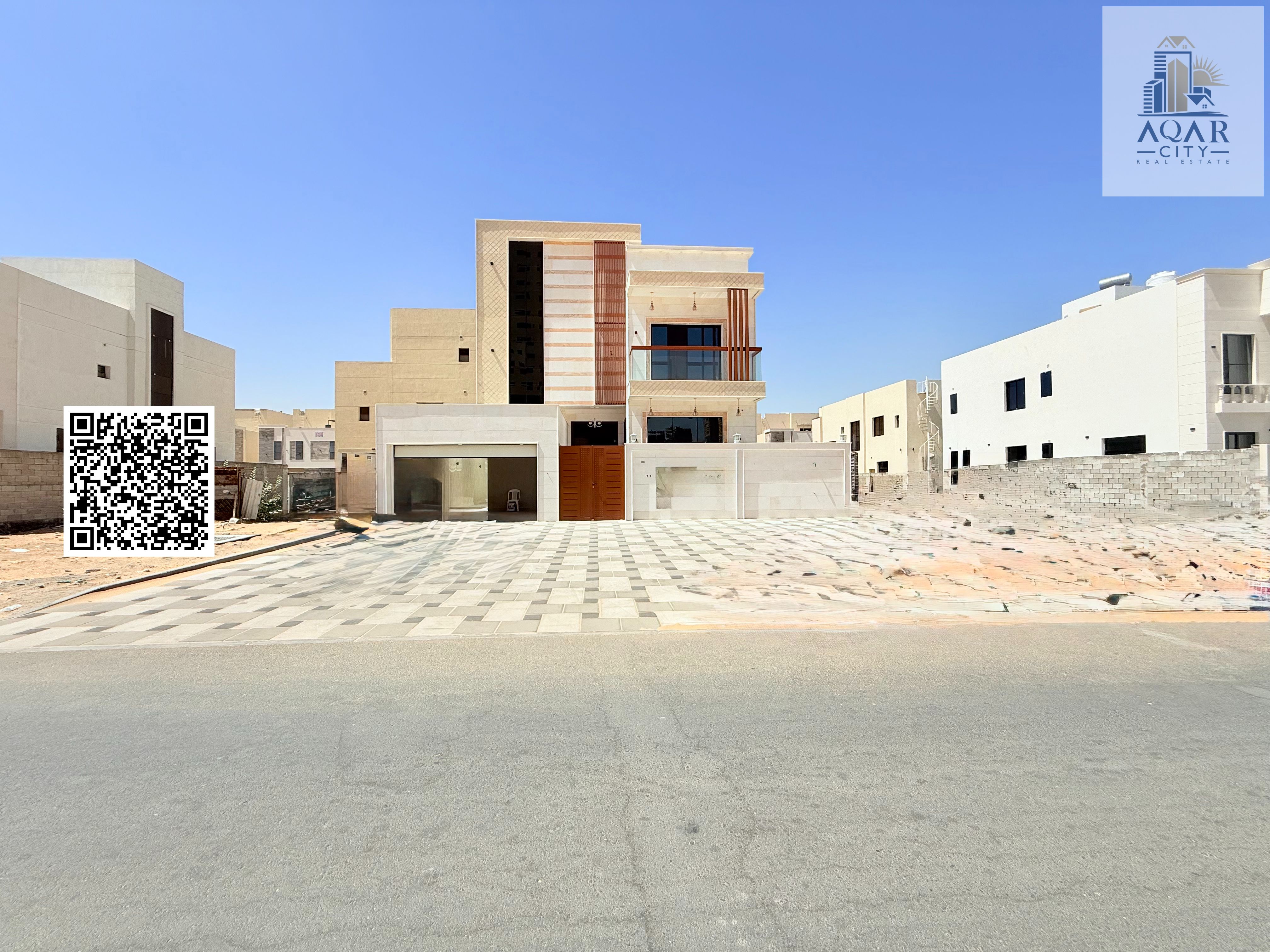 For sale, a luxurious villa with high-quality finishing - Ajman, close to Sheikh Mohammed bin Zayed Road
