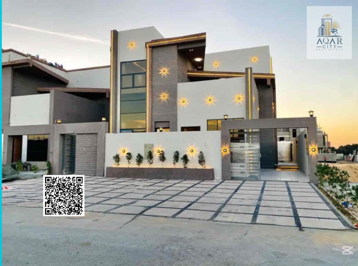 For sale, a luxurious villa in Al-Yasmeen, opposite the mosque and services, including registration fees, freehold for all nationalities