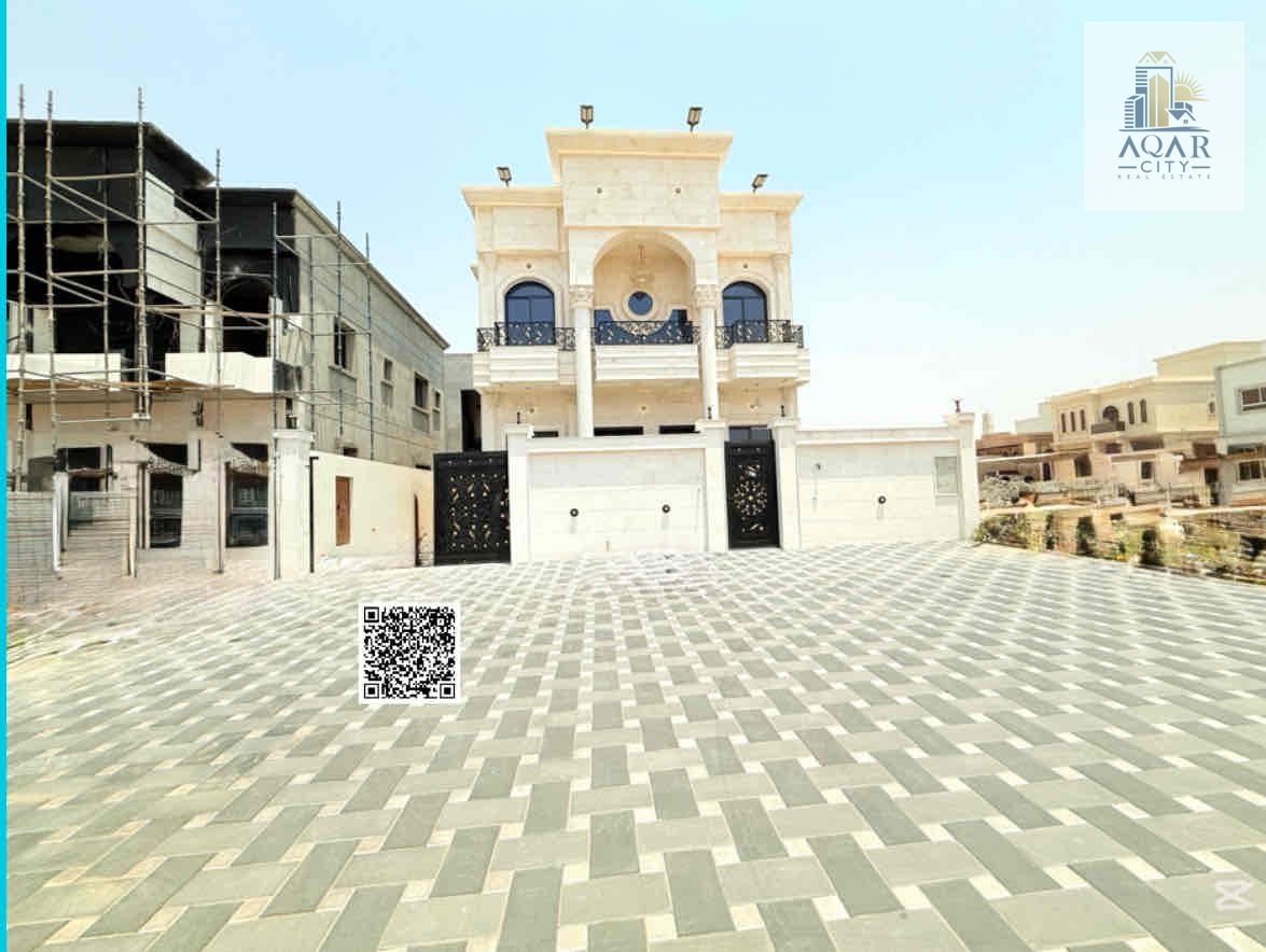 Classic villa, including registration and ownership fees, two floors and a roof with a wonderful sitting area, free ownership for everyone. Own one of the most beautiful villas in Ajman at a price within everyone’s reach