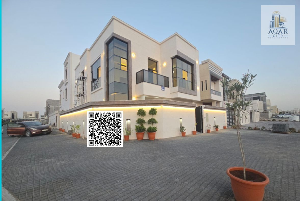 Modern stone villa for sale, five master bedrooms, a master living room, and a hall, 1.6 million, freehold, for all nationalities