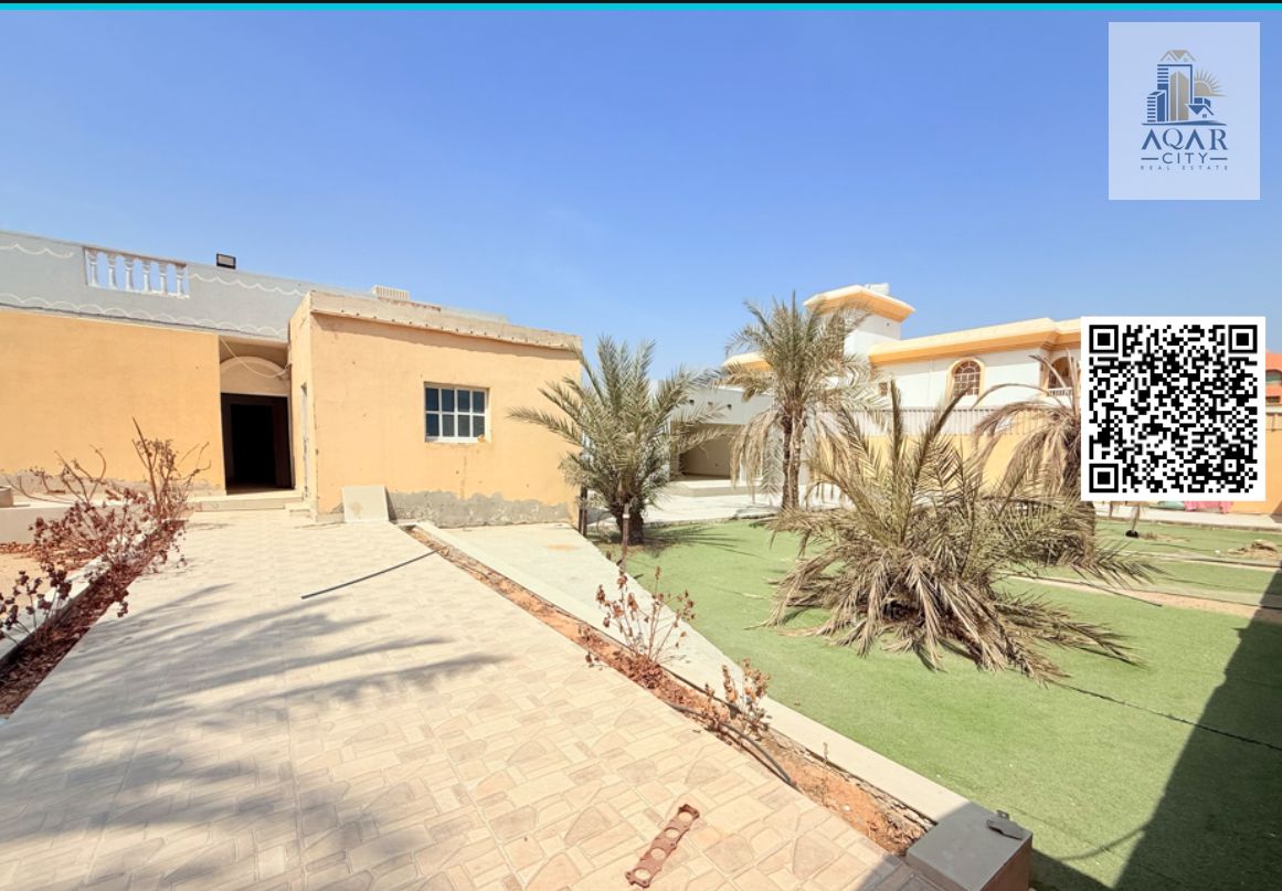 Ground floor house for sale, residential and commercial, in Al Rawda area, Ajman, area of ten thousand square feet, at a very good price of 2 million 890