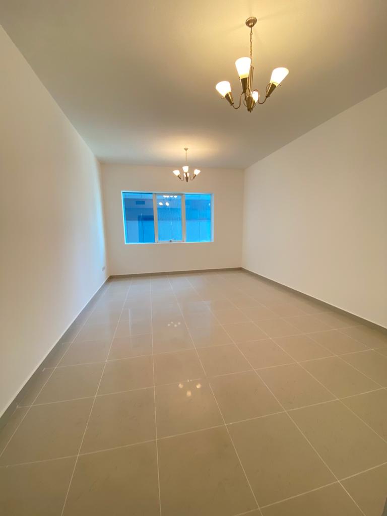 Hot offer:opp Sahara center very nice 2bhk with free covered parking+wardrobes+2 full bathrooms just in 54k and 6 cheques