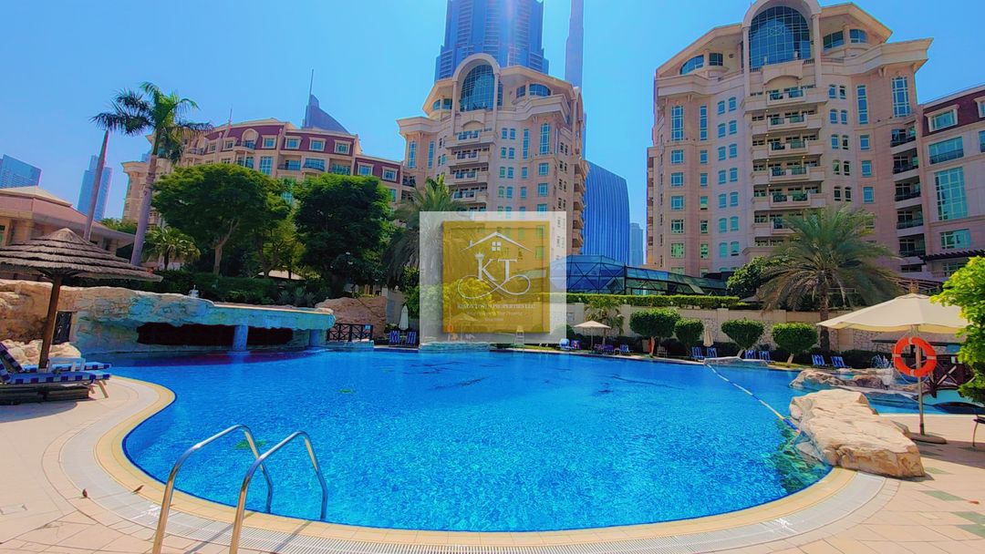 Chiller Free!! Large 3 BR + Maid!! Terrace Balcony!!Burj View!!