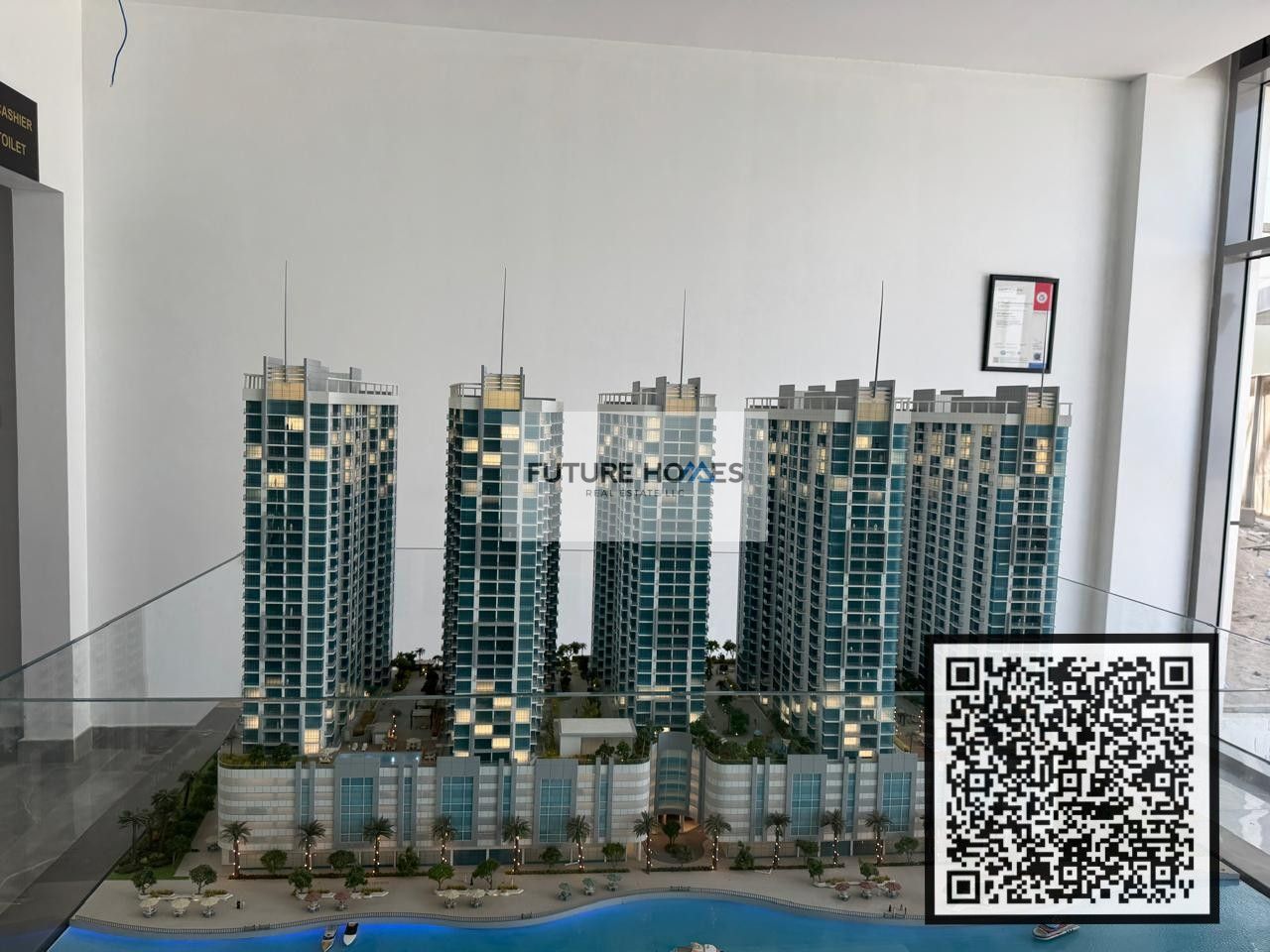 Ajman Creek Towers water Front Exclusive view 1 BHK Exclusive units in Ajman