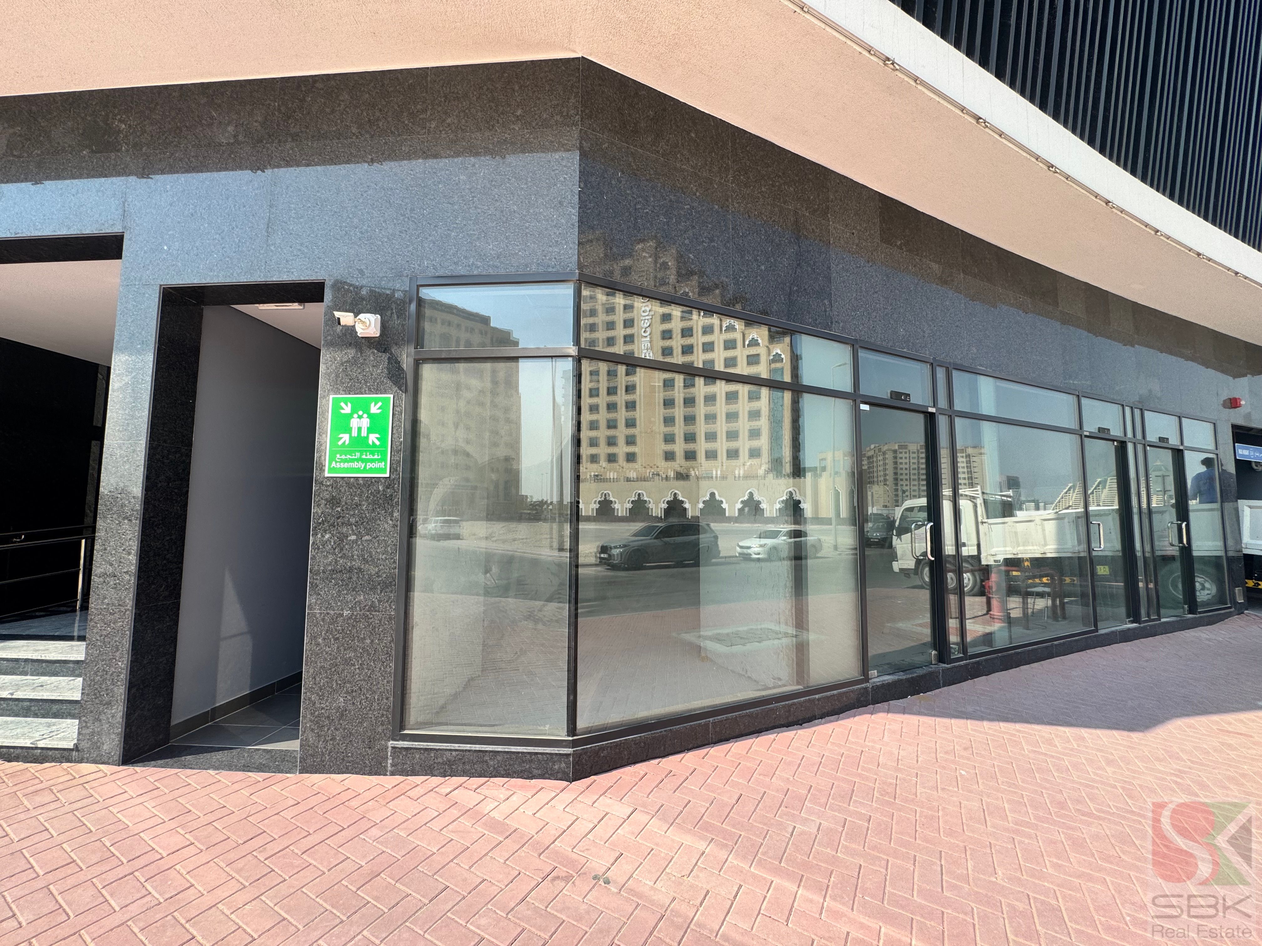 Shell and core shop available near Belhasa Driving School