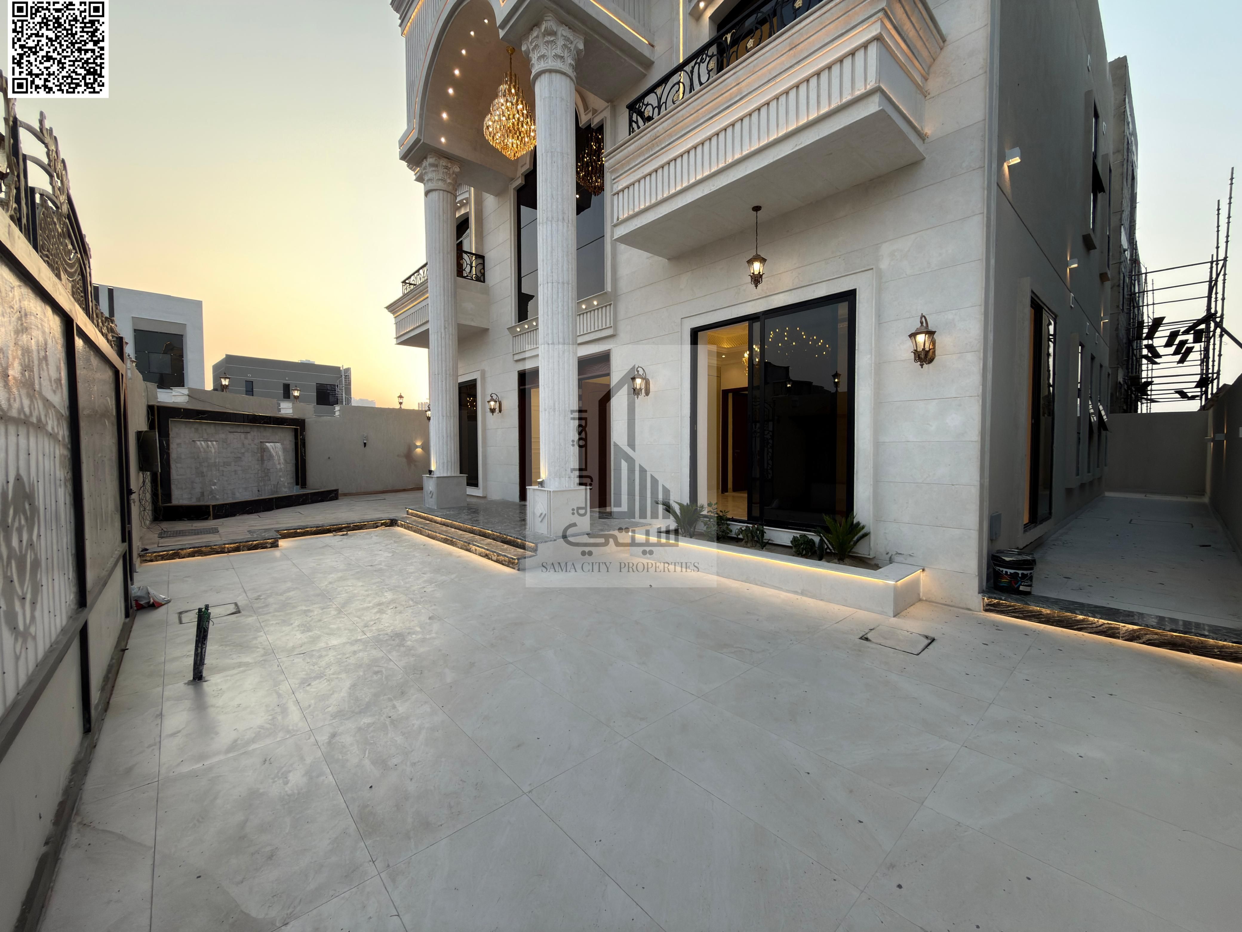 Villa for Sale in Al-Haliyo Area Features: • 5 Master Bedrooms • Majlis with Bathroom • Living Room with Bathroom • Main Kitchen • Maid's Room