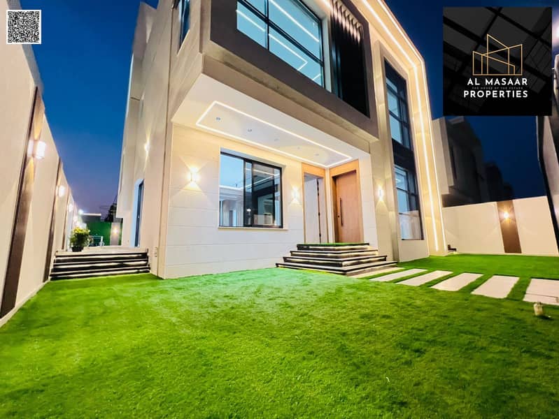 Luxury villa for sale, registration fees included, negotiable price, with easy bank financing available.