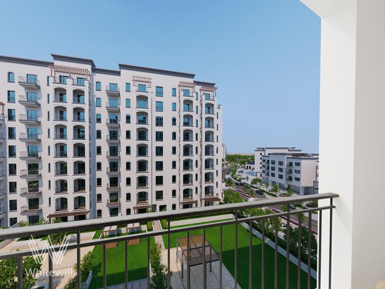 Fully Furnished | Serene Garden View | Scenic Balcony