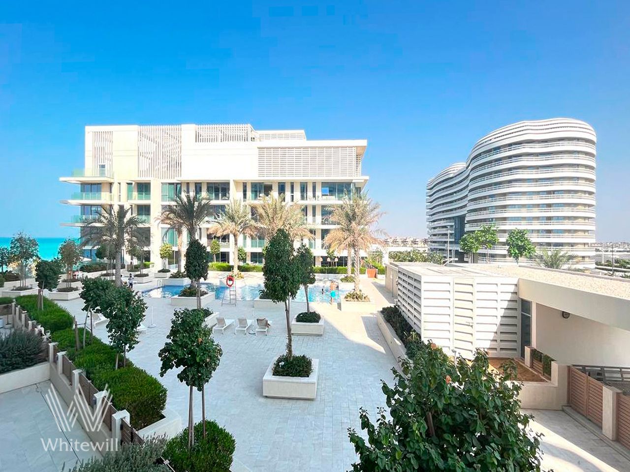 Amazing Pool View | Large Balcony | Spacious 3BR+Maids