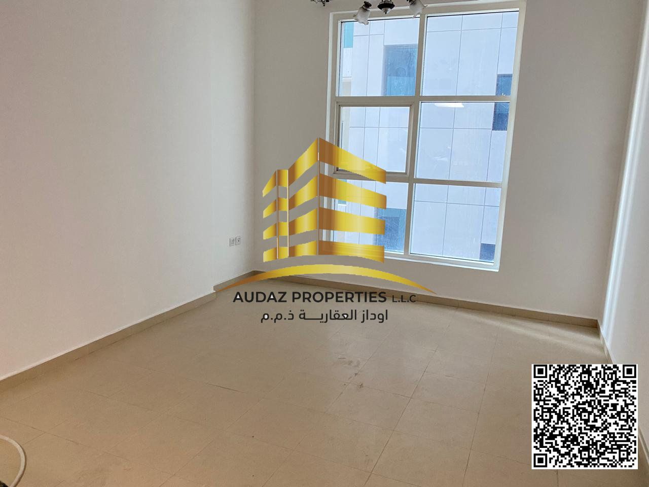 One-bedroom apartment with a living room, monthly rent 3,500 AED, City Towers, Ajman