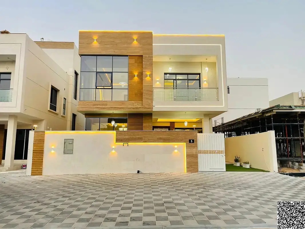 Super Deluxe Villa for Sale Directly from Owner in Al Zahia Area, Ajman at an Attractive and Special Price, Including Registration.