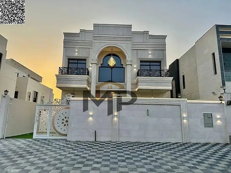 Luxury classic villa for sale in Al Zahia - Ajman. A unique opportunity to own a sophisticated villa with a luxurious classic design.