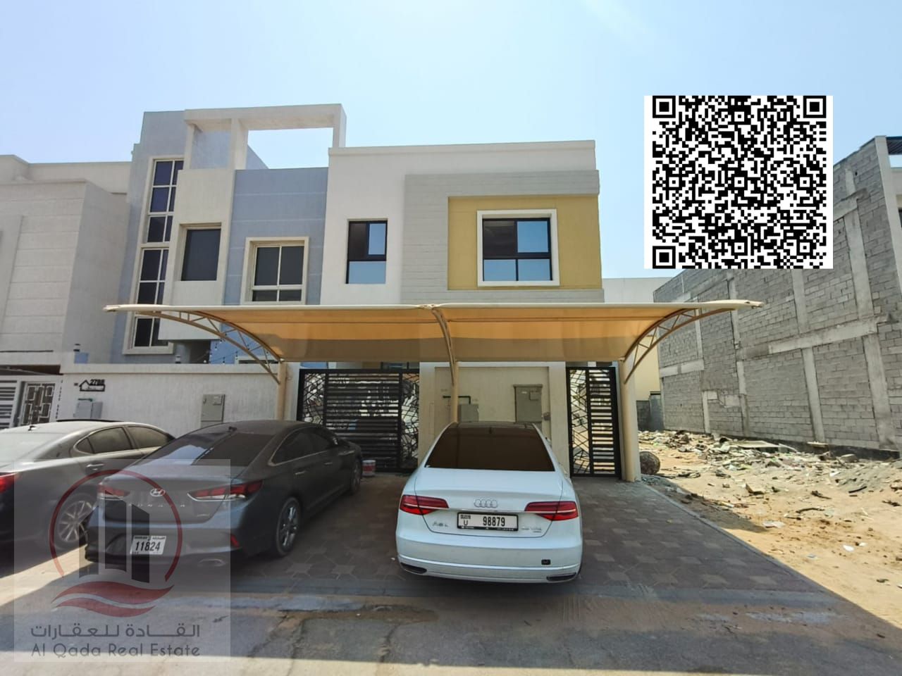 Villa for sale in Al Zahia, 3 bedrooms, registration included
