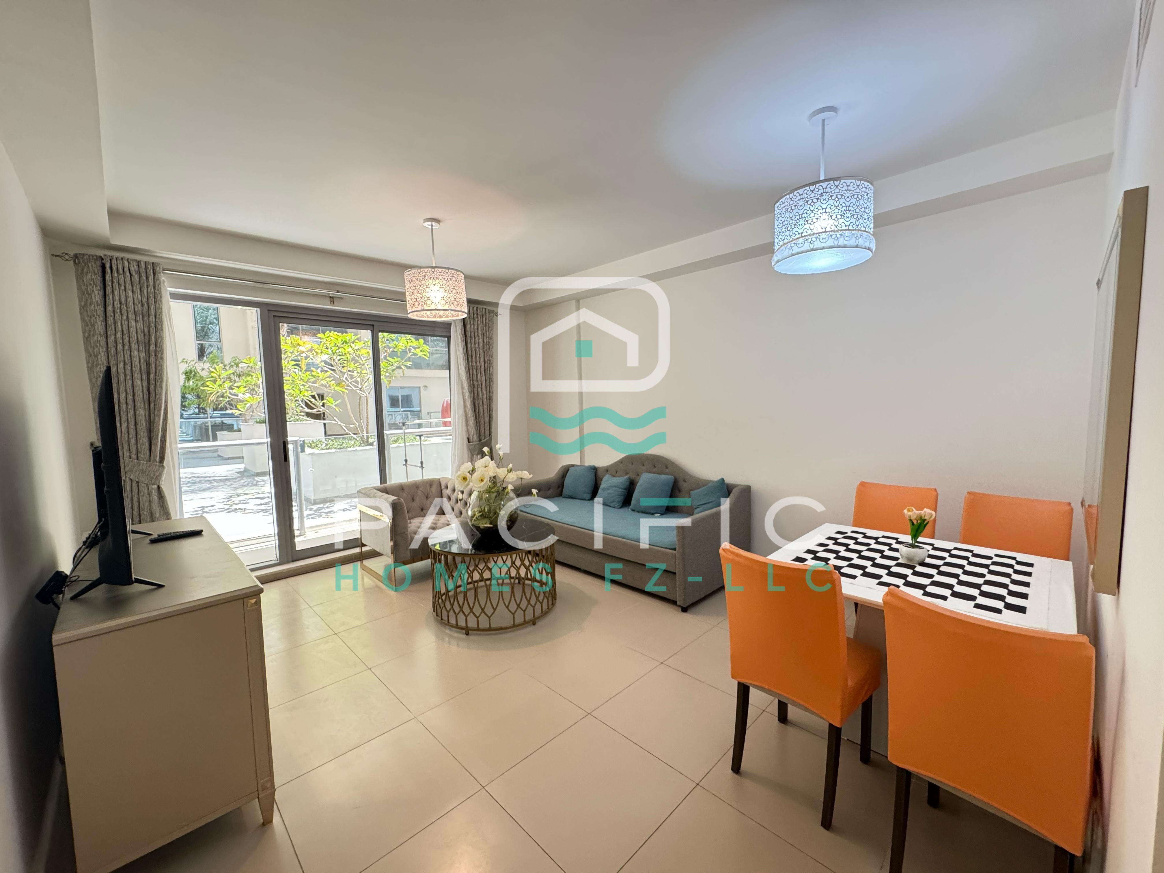 Furnished 1BR | Sea View | 5.5K Monthly