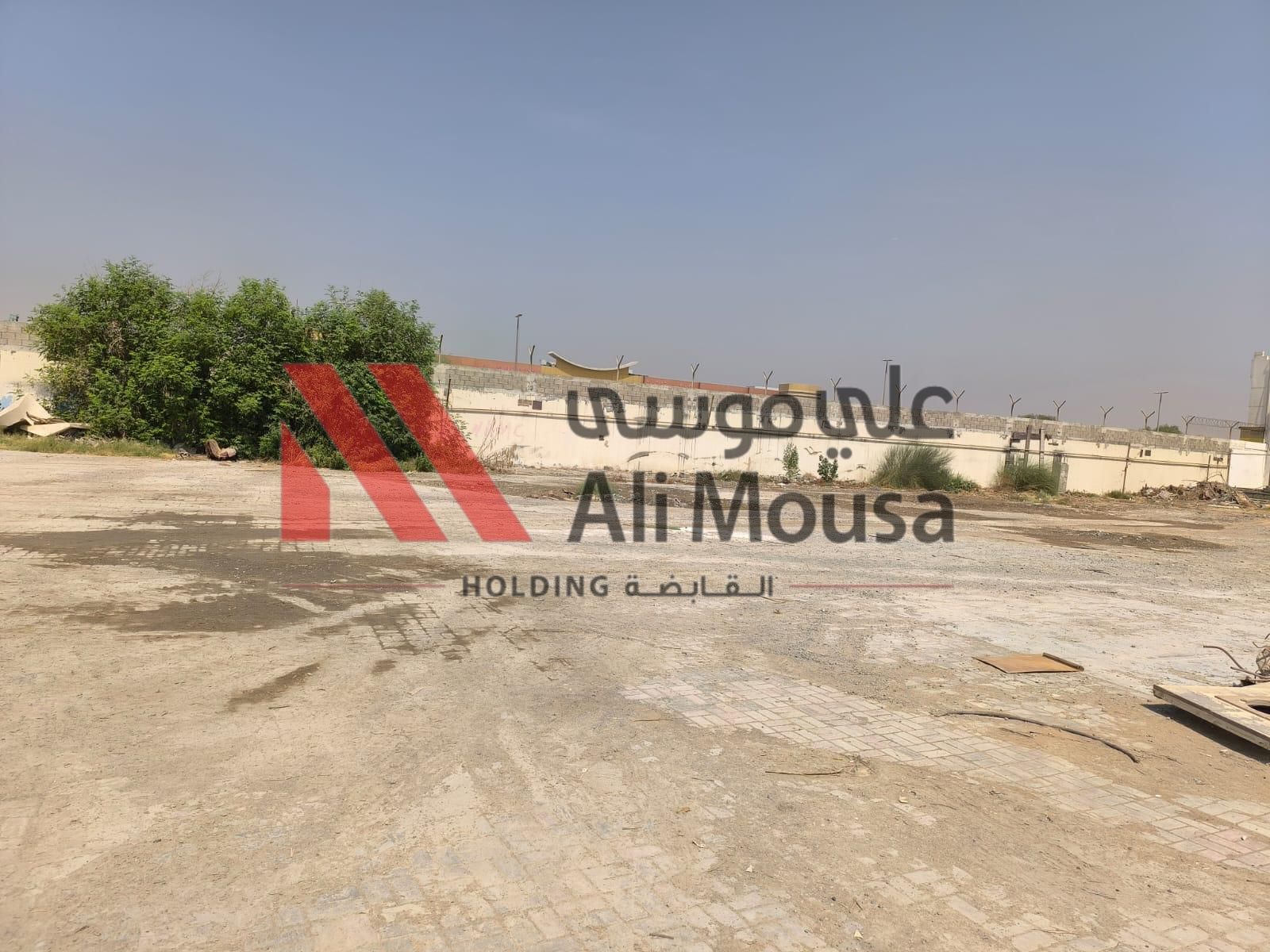 Spacious Open Yard for Rent – Ali Mousa Compound, Sajaa