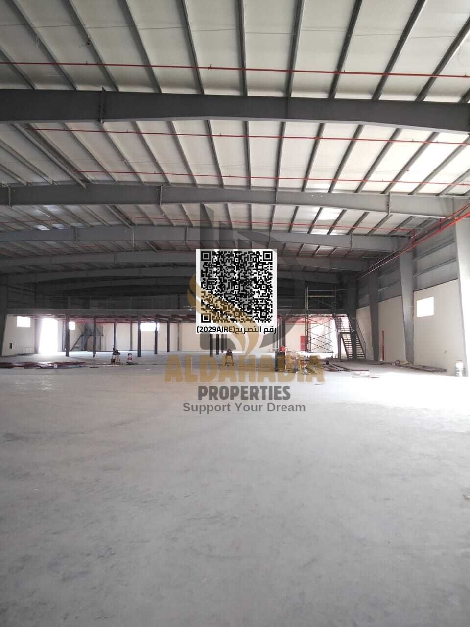 Mezzanine Floor for Rent – Inside Warehouse, Ajman