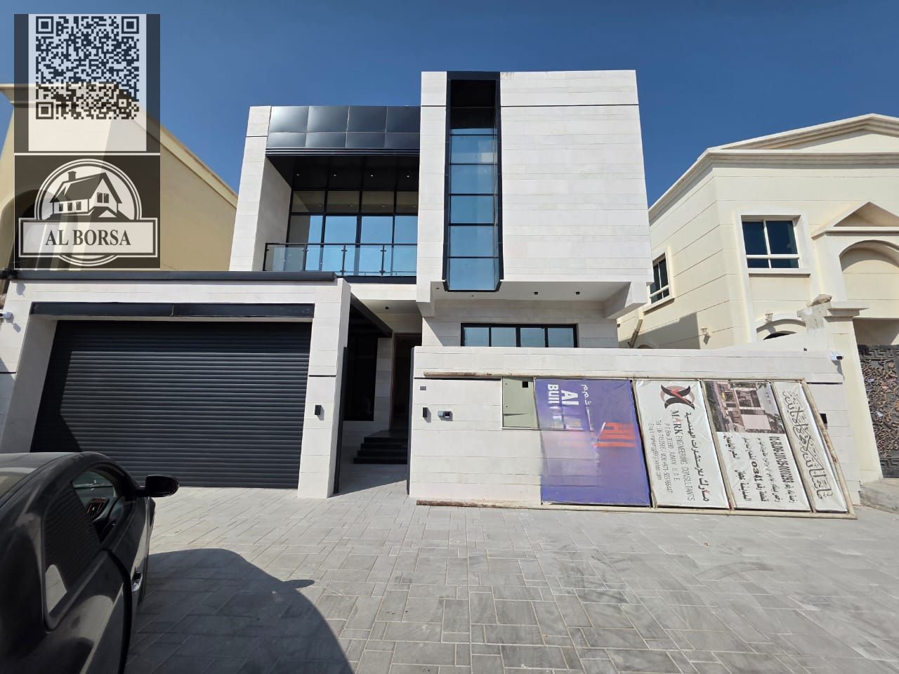 Super Deluxe Villa for Sale in Al Yasmin Area – Ajman Luxurious Specifications and Exquisite Finishing: 5 Master Bedrooms with a Modern Desi