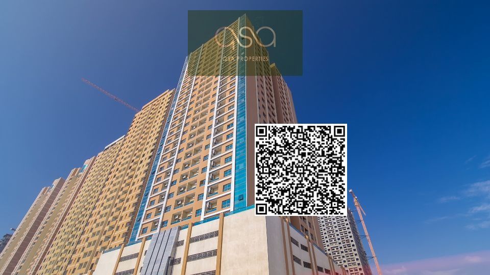 Spacious 2BHK Apartment is Available For Sale in Paradise Lake Tower B9 Emirates City, Ajman.