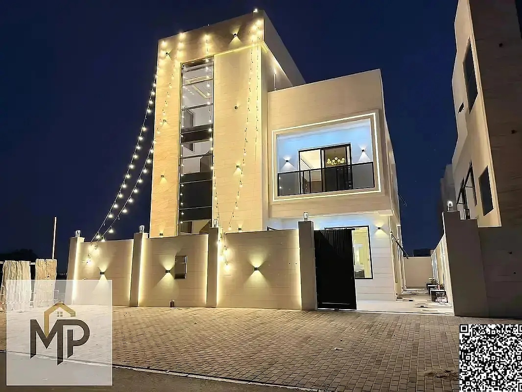Luxury 3-story villa in Al Helio, Ajman – Prime location at a great price