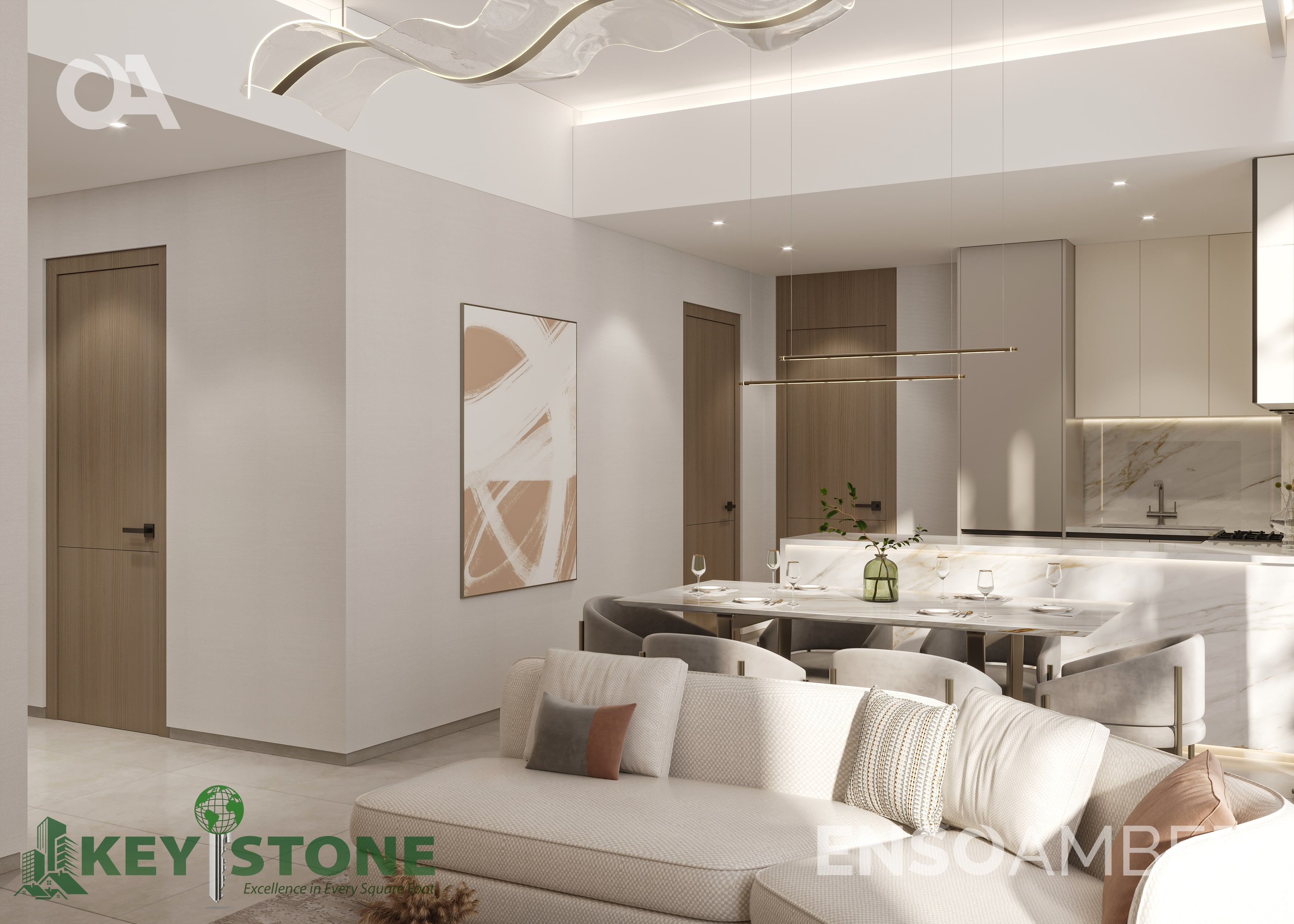 NEAR DOWNTOWN DUBAI //FLEXIBLE 60/40 PLAN //NEAR DUBAI METRO //HANDOVER Q4 2026 //SMART HOME