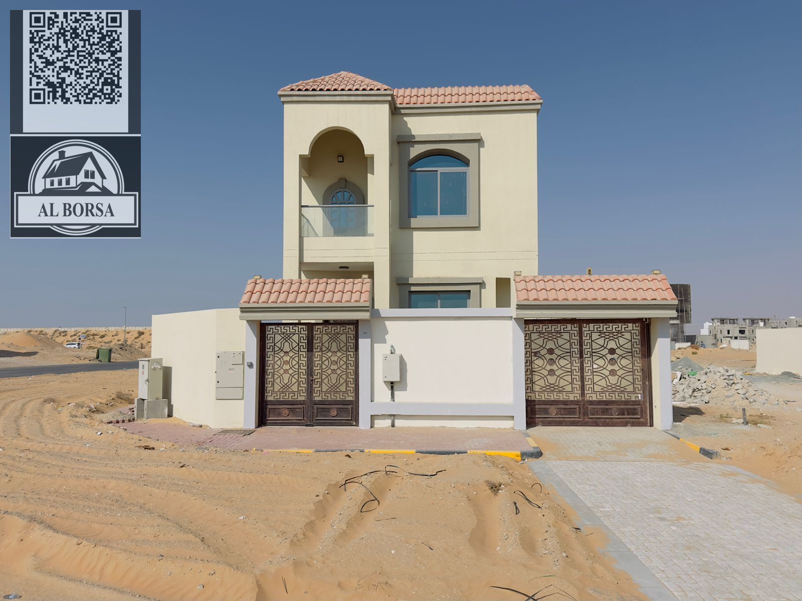 Luxury Villa for Rent in Al Helio Area – Ajman First Occupancy – Luxurious Finishing and a Prime Location Features: 4 Spacious Master Be