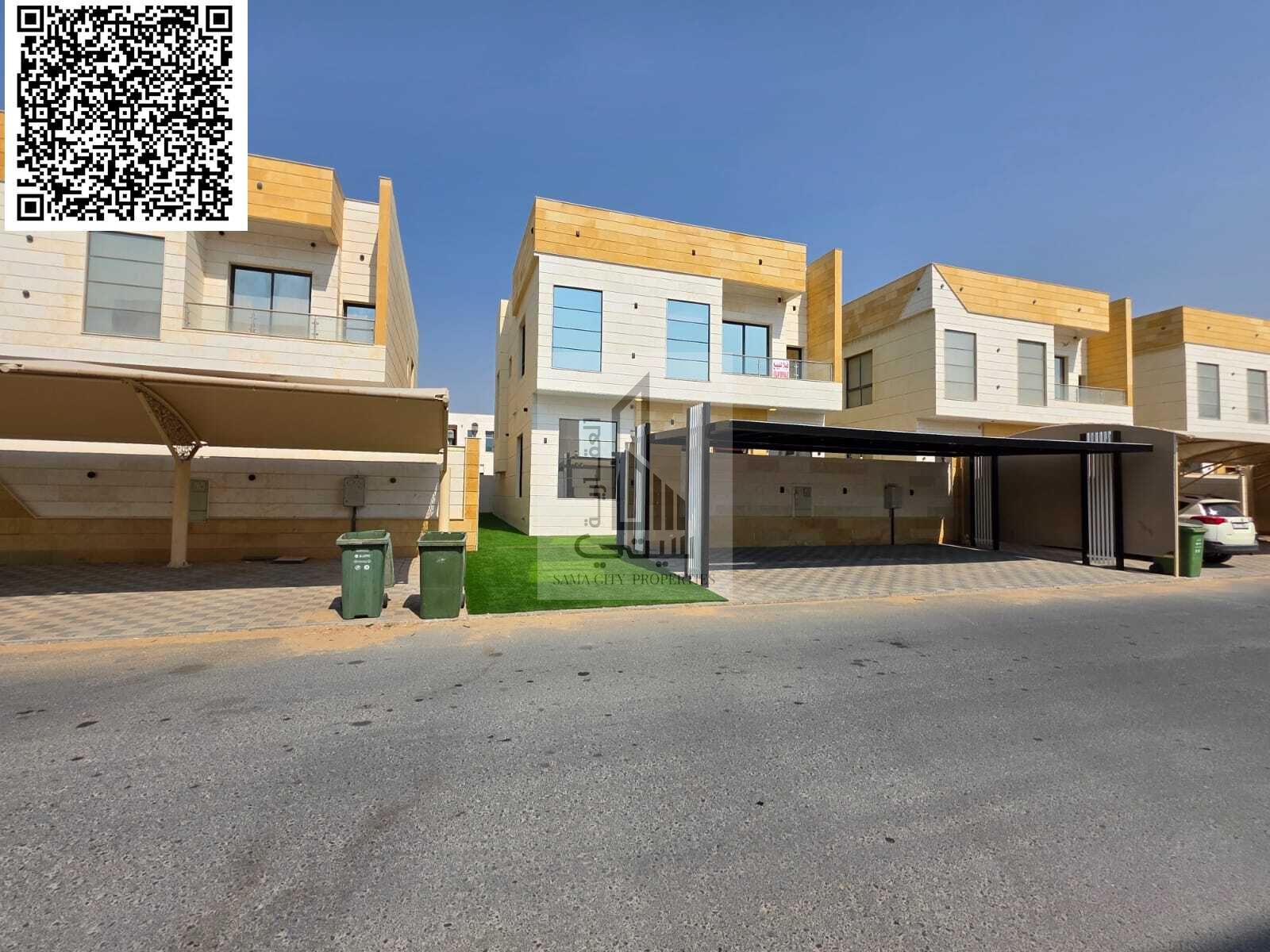 Luxury villa for sale in Ajman, including registration fees.