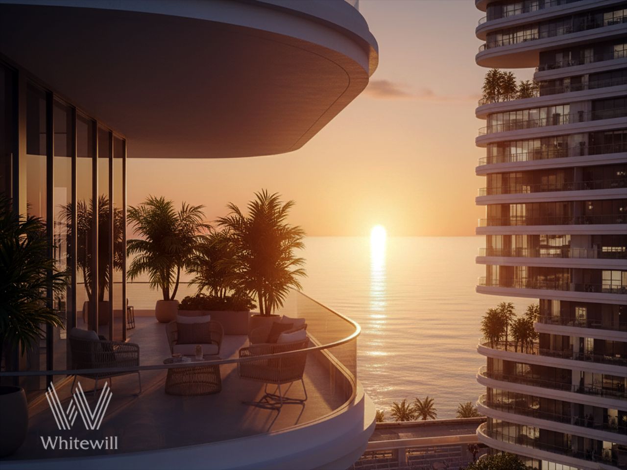 Amazing Sea View |High Floor | Spacious 2BR+Maids