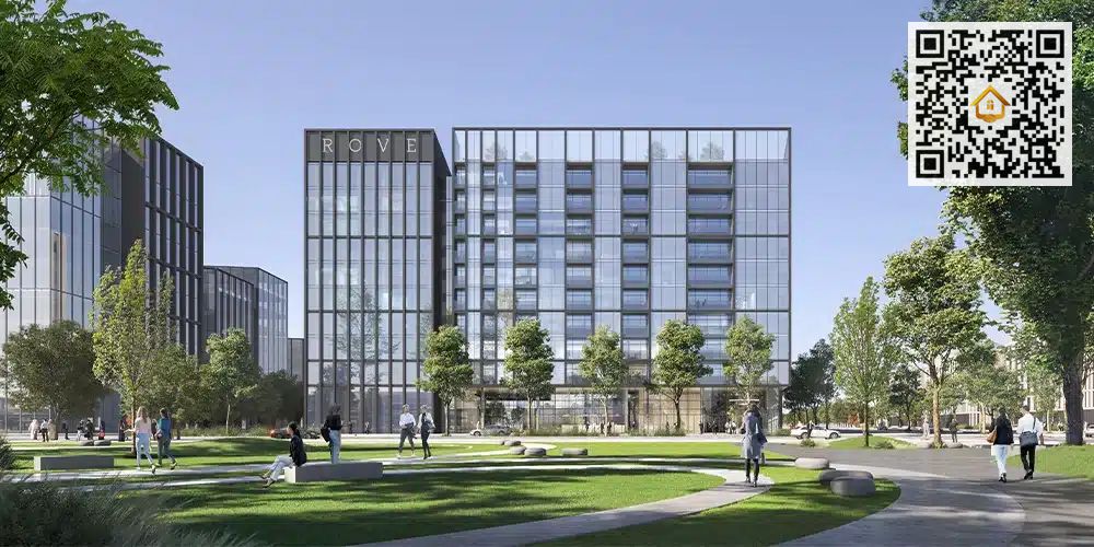 1BHK | 855 sq ft | Rove Hotel Residences by Emaar | Aljada – Sharjah | AED 1,300,000