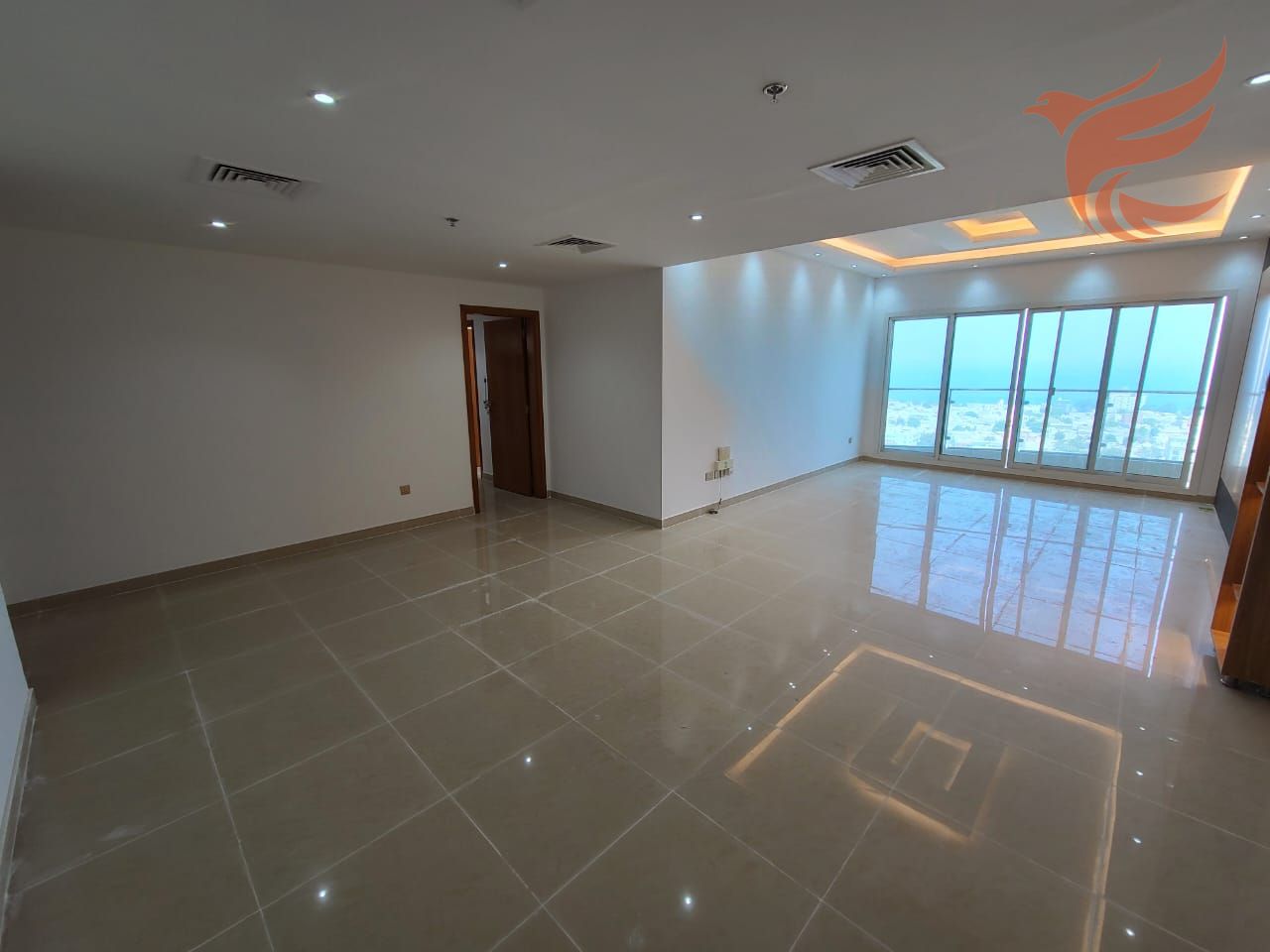 Amazing apartment for rent 3bhk maid room with 4 balcony AND STORE in RAs al khaimah