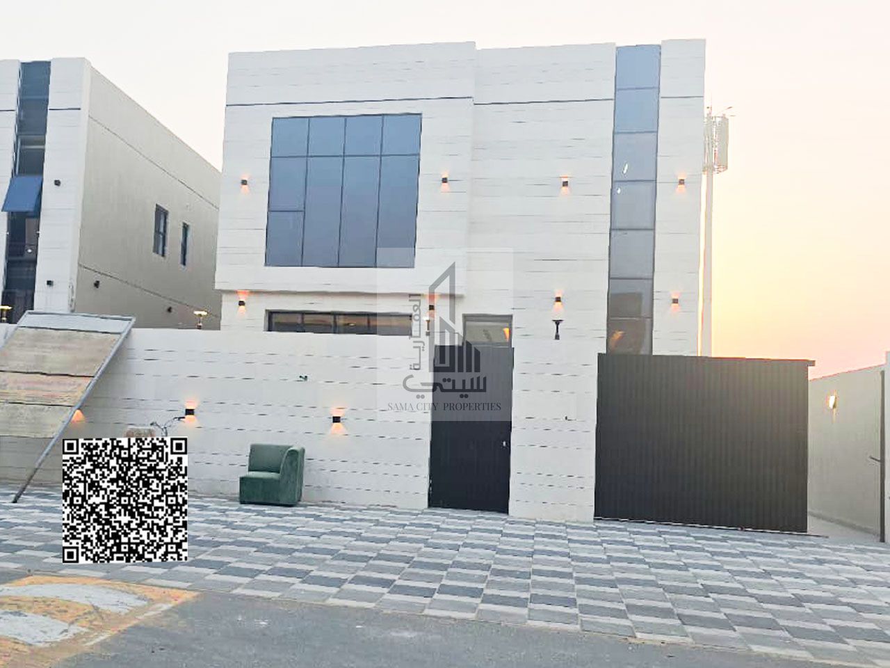 Luxury villa for sale with a modern design in Al Helio 2, Ajman