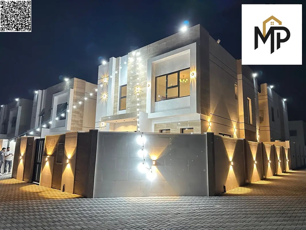 Villa for sale in Al Zahia, ready to move in, close to all services, with a luxurious design.
