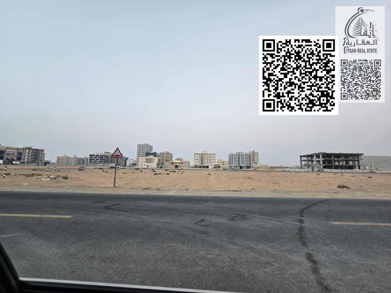 Land for sale in Al Jurf Industrial 3 – Freehold for all nationalities. Strategic location, close to all services.