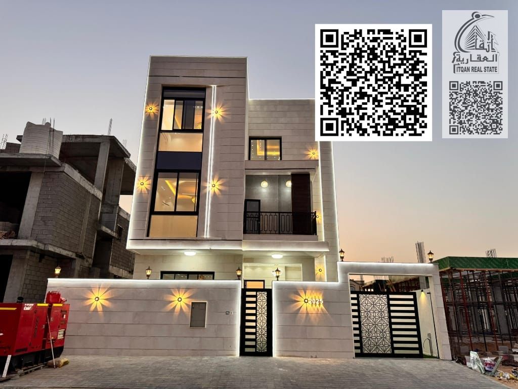*Modern Villa for Sale Directly from Owner – Including Water, Electricity, and A/C Charges* Excellent Location – Close to Mohammed Bin Zayed Road