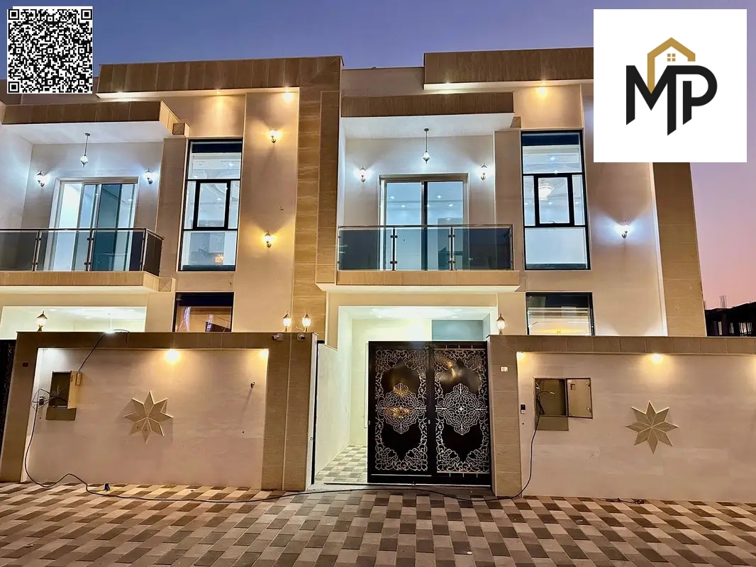 Villa - Two floors & large yard, all fees included - Near Sheikh Mohammed Bin Zayed Road - Freehold ownership for all nationalities for life - With ea