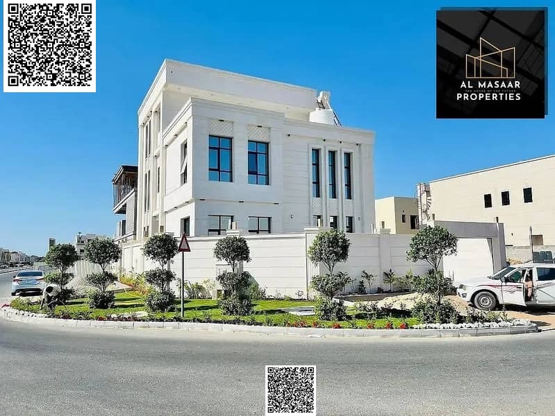 An unmissable opportunity: a luxurious villa in Al-Aliya with 6 master bedrooms + roof terrace, modern design and high-end finishing. Price includes a