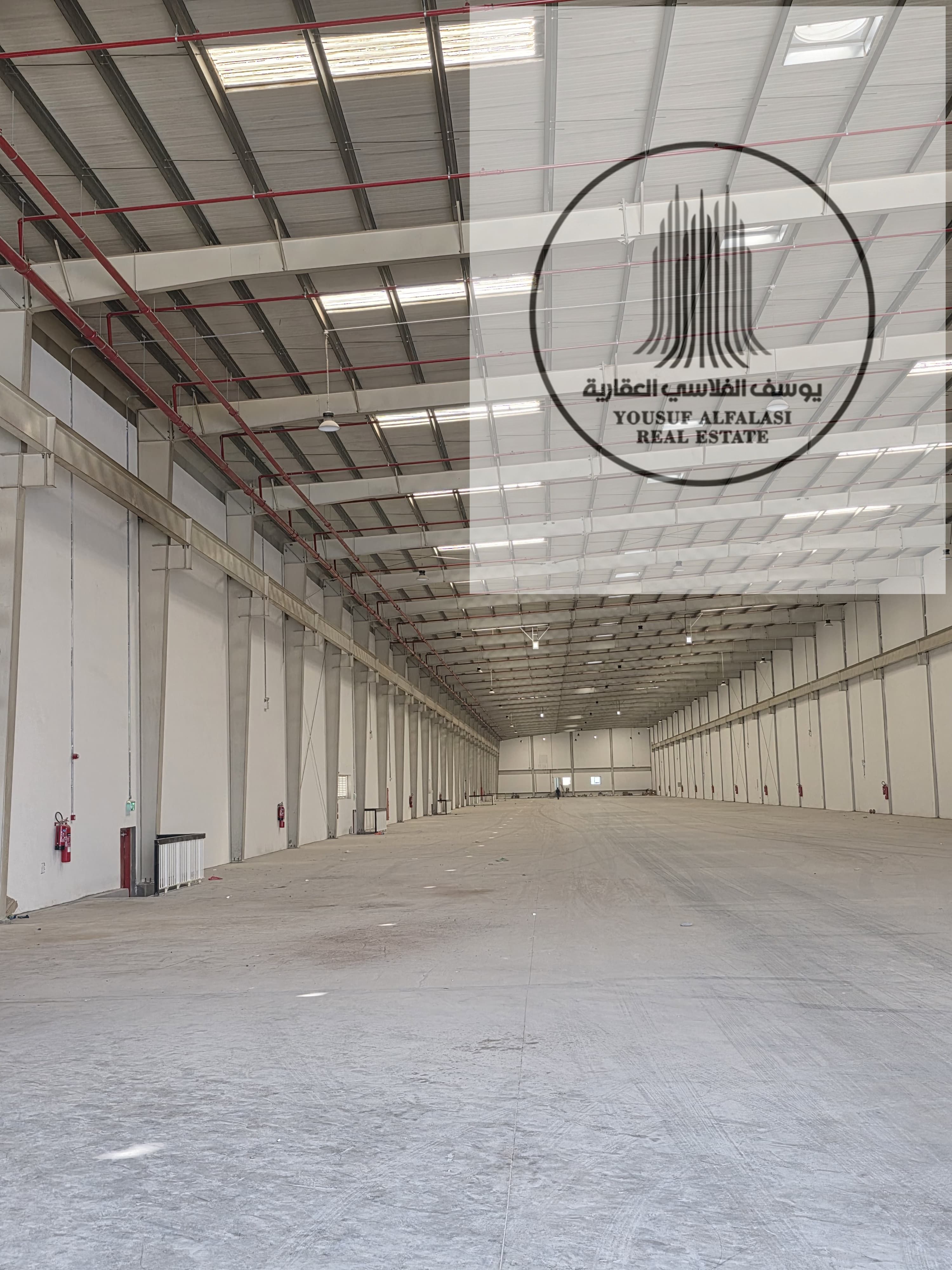 60,000 sq ft warehouse | 30 kW electricity | Ready for handover.