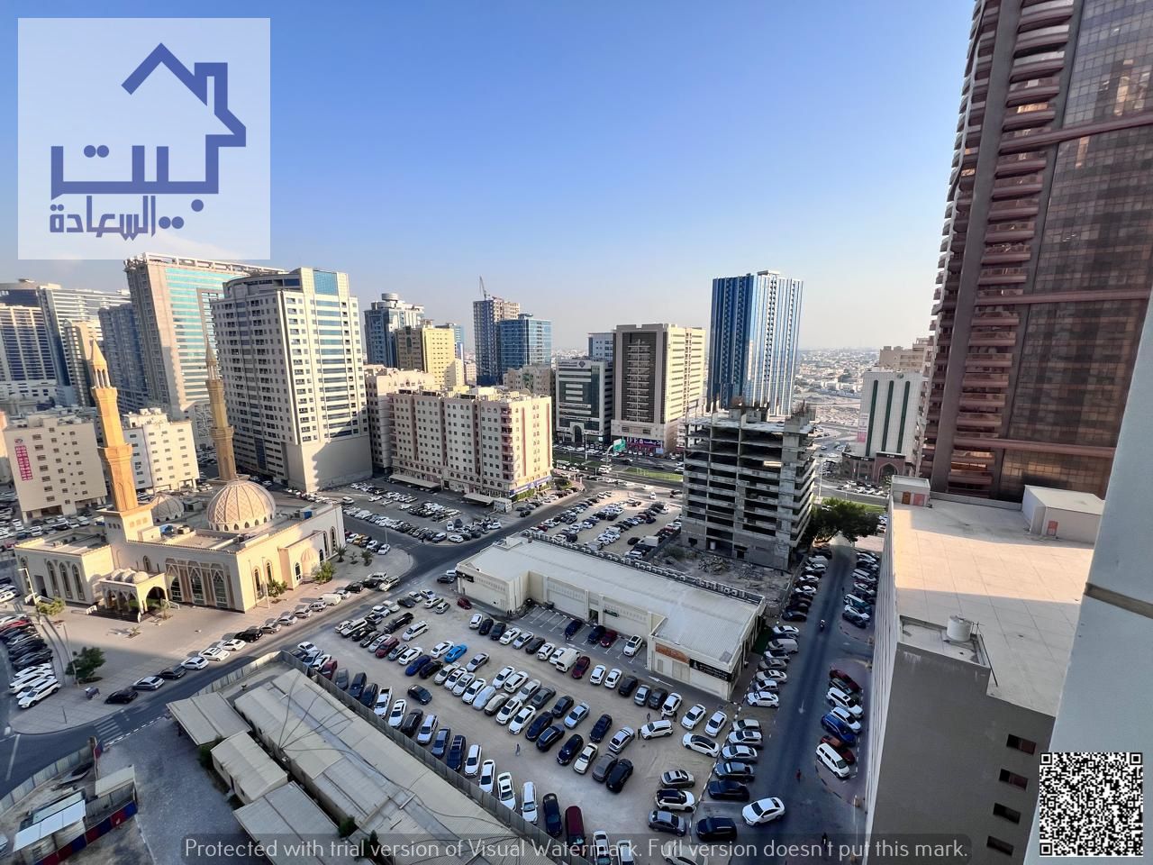 For sale: Exceptional opportunity! Apartment in Ajman One Towers, prime location, spacious hall, 2 master bedrooms with built-in wardrobes, 3 bathroom