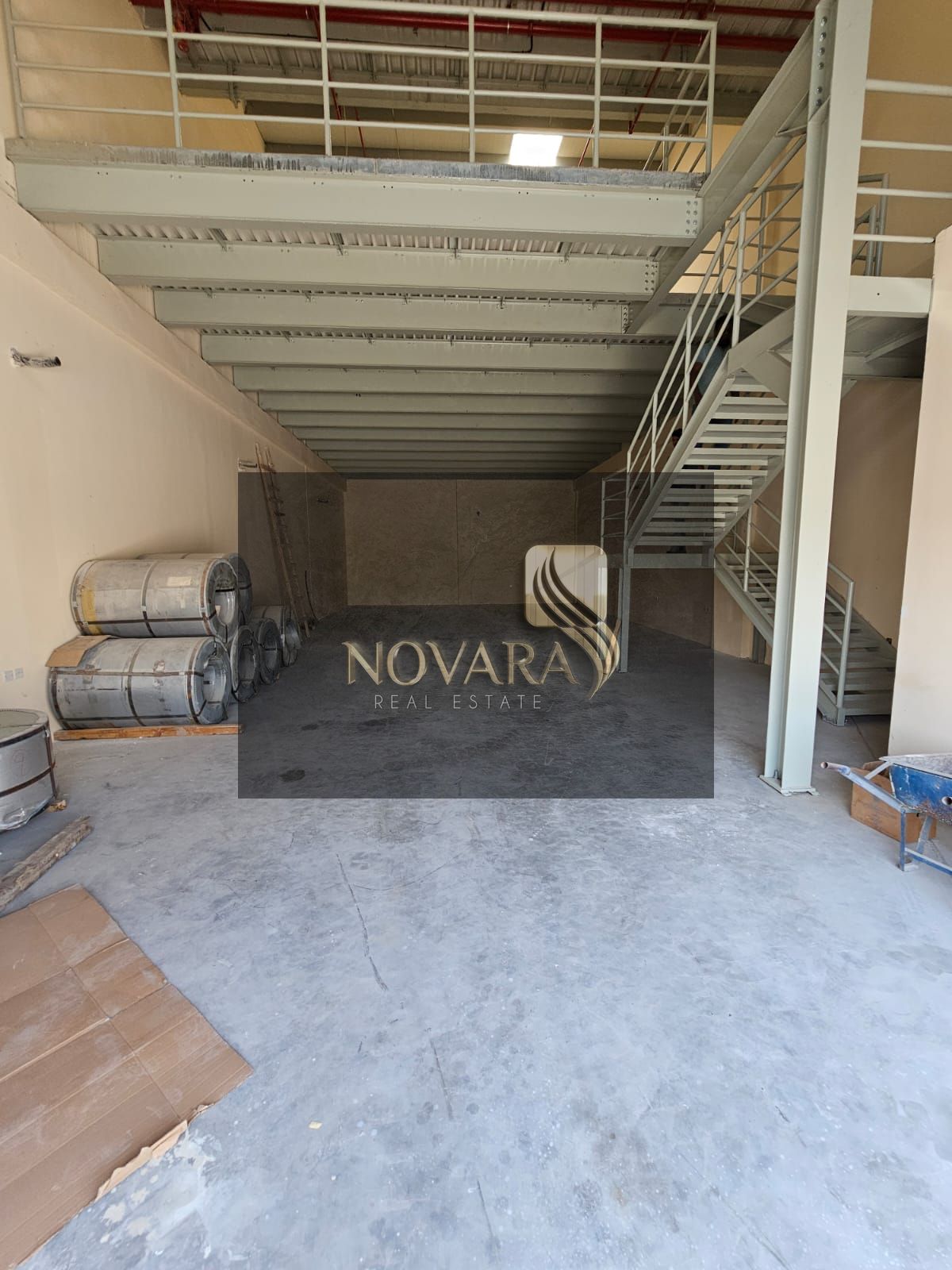 A unique opportunity for those seeking a ready-made warehouse in a prime location with excellent specifications in Al Jurf Industrial Area 1